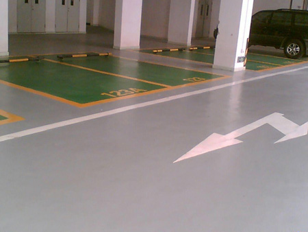 停車場(chǎng)環(huán)氧樹脂地坪